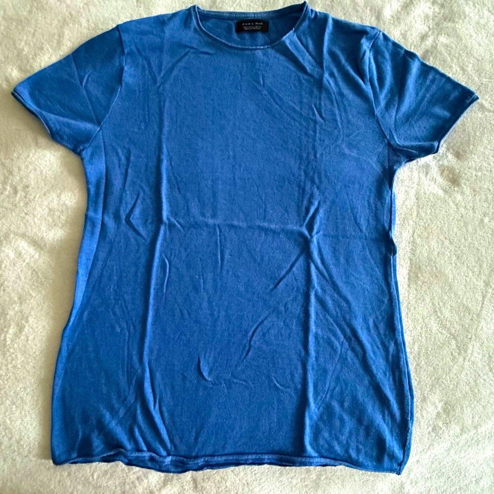Zara Short Sleeve Tee in Royal Blue